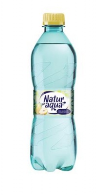 Ásványvíz, ízesített, NATUR AQUA EMOTION, 0,5 l, körte-citromfű