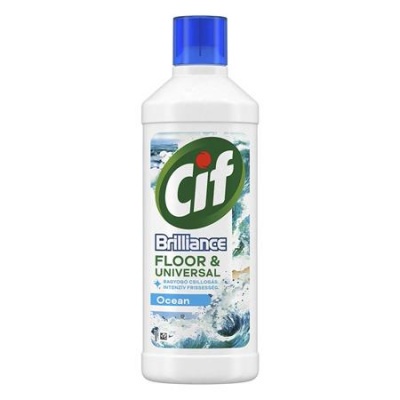 Általános folyékony tisztítószer, 1,1 L, CIF "Brilliance", óceán