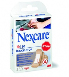 Sebtapasz, vérzéscsillapító, 30 db, 3M "Nexcare Blood Stop"